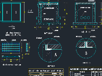 File Cad Hố Ga Mương Cáp Hạ Thế